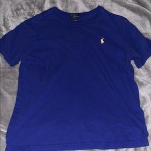 blue polo by ralph lauren shirt